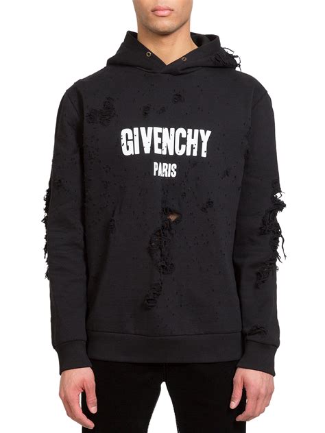 givenchy hoodie sizing reddit|givenchy hoodie with holes.